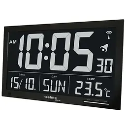 Годинник настінний Technoline WS8007 Black (WS8007), Чорний