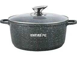 Каструля Empire 1л 7319 з антипригарним гранітним покриттям Блек