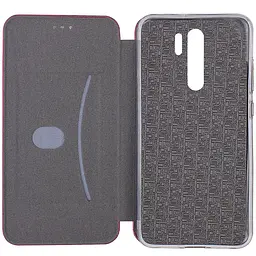 Шкіряний чохол-книжка Classy для Xiaomi Redmi 9 Бордовий - мініатюра 3