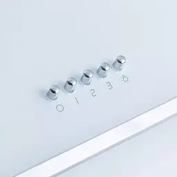 Витяжка декоративна похила Minola HDN 6202 WH/INOX 700 LED - мініатюра 9