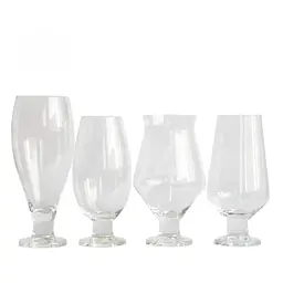 Набір бокалів для дегустації пива Banquet Craft Beer Set I Maison Forine 4 шт. скло