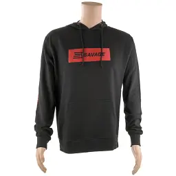 Реглан Savage Long sleeve hooded T-Shirt 2XL з капюшоном к:чорний