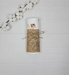 Пелюшка дитяча багаторазова непромокальна a.l.babybox Феї 80x100 см Коричневий (NV 18154158) - мініатюра 3