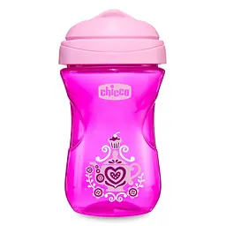 Поильник непроливайка Chicco Easy Cup, 266мл, розовый (06961.10.03)