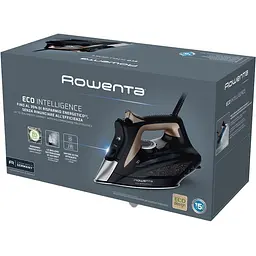 Праска ROWENTA Eco Intelligence DW6341D1, 2500 Вт, 190 г/хв, 300 мл, підошва Microsteam 400 Laser, чорно-рожеве золото - мініатюра 4