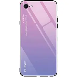 Чохол бампер Primo Gradient Glass для Apple iPhone 6 / 6s Pink - мініатюра 2
