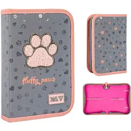 Пенал твердий Yes одинарний без клапана HP-02 Cute paws (533866) - мініатюра 2