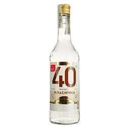 Горілка Hlibny Dar Українська Класична 40% 0.7 л - мініатюра 2