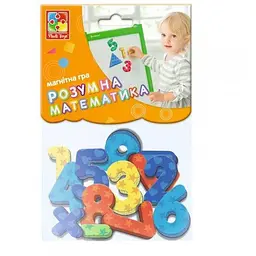 Игра магнитная "Цифры и геометрические фигуры" Vladi Toys VT5900-01 (4820195053836)