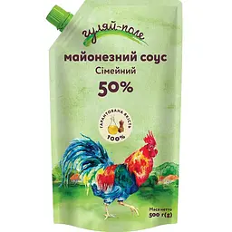 Майонезний соус Гуляй-поле Сімейний 50% 500 г