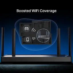 TP-Link Маршрутизатор Archer BE230 BE3600, 3xGE LAN, 2.5xGE LAN, 2.5xGE WAN, 1xUSB3.0 MESH - мініатюра 8