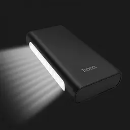 Додаткова батарея Hoco J60 Snowflake Table Lamp (30000mAh) Black - мініатюра 2