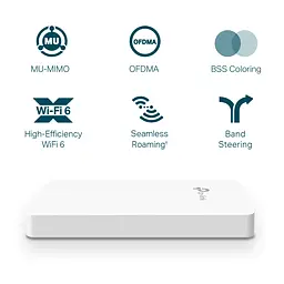 TP-Link Точка доступу EAP615 WALL AX1800 in 1xGE out 3xGE PoE MU-MIMO - мініатюра 5