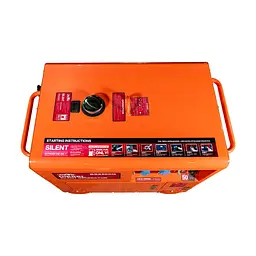 Генератор дизельний однофазний 5 кВт Bison BS8500Q (41-00412) - мініатюра 3