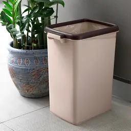Відро для сміття MBM My Home 12 л бежеве (BIN-02 12L BEIGE) - мініатюра 5