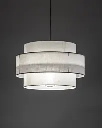 Підвісний світильник, люстра TK Lighting 5095 Calisto E27 1x15W IP20 білий - мініатюра 3