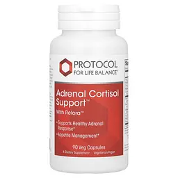 Підтримка надниркових залоз, Adrenal Cortisol Support, 90 вегетаріанських капс Protocol For Life Balance vit0003275