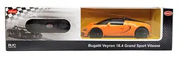 Машинка Rastar Bugatti Veyron Grand Sport на управлінні 1:24 помаранчевий 47000 - мініатюра 4