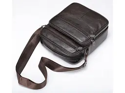Чоловіча шкіряна сумка Vintage 22,5х18,5х5 см sum0012796 - мініатюра 6