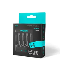Зарядний пристрій для акумуляторів Videx N401 Ni-MH/Cd АА/ААА Чорний (30151400) - мініатюра 3