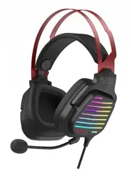 Навушники Bloody G560 Sports Red ігрові, мікрофон, Hi Fi, 7.1 віртуальний звук, RGB підсвічування, USB