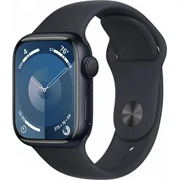 Смарт-годинник Apple Watch Series 9 GPS 45 mm Midnight Aluminum Case w. Midnight Sport Band-S/M (MR993)