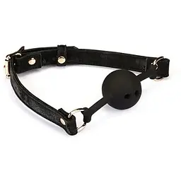 Кляп Liebe Seele Boudoir Amor Ball Gag Black - мініатюра 3