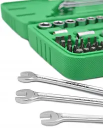Набір інструменту TOPTUL 1/4" + ключі 49 од. GCAI4901 - мініатюра 4