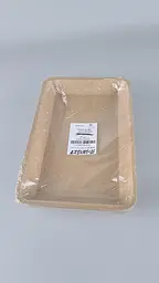Лоток з харчового картону "KRAFT" 800мл 275*185*25 (25 шт) - мініатюра 3