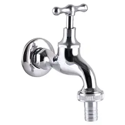 Кран Solomon вентильний для поливу 1/2″ chrom T5071 - мініатюра 3