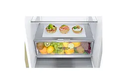 Холодильник LG GW-B509SEDZ203см 2 дв холодильне відділення 277 л морозильне відділення 107 л A++ NF Лін Зона свіжий Диспл зовнішній Бежевий (GW-B509SEDZ) - мініатюра 6