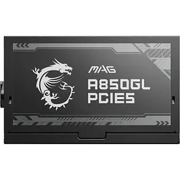 Блок живлення MSI MAG A850GL PCIE5 Black (306-7ZP8A11-CE0) [109821] - мініатюра 5