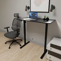 Стіл Mealux PowerDesk Lite XL Black (арт. EVO-202 Lite B/B) - мініатюра 3