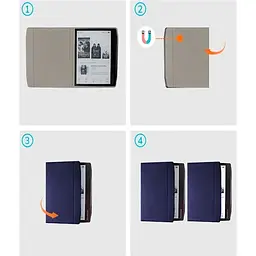 Чохол-книжка BeCover Ultra Slim для Pocketbook 700 Era 7" Deep Blue [710064] [100134] - мініатюра 4