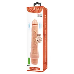 Вібратор Barbara Dryad Vibrator 9,8" Flesh - мініатюра 8