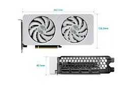 Відеокарта GF RTX 5060 Ti 16GB GDDR7 White OC Palit (NE7506TU19T1-GB2061M) - мініатюра 3