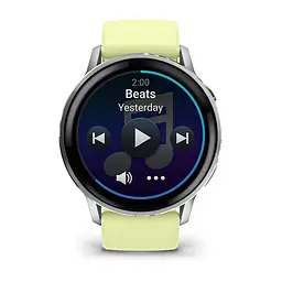 Смарт-годинник Garmin Venu 4 45mm Сріблястий Bezel with Citron Silicone Band (010-03014-02) - мініатюра 7