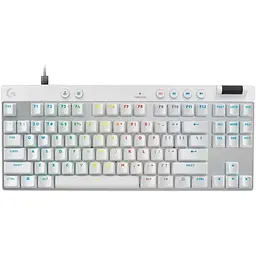 Клавiатура Logitech G PRO X TKL Rapid White (920-013242)