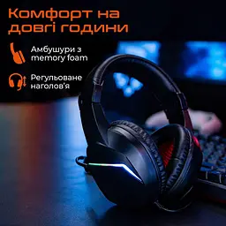 Ігрова гарнітура Meetion MT-HP022-A (MT-HP022-A) - мініатюра 4