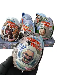 Яйце сюрприз TOILET іграшка печиво з шоколадом 15г 6шт