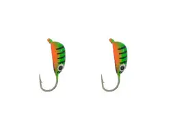 Мормишка FISHING ROI вольфрам Банан ризький з вушком 2,5мм 0,55г кольорова YN7