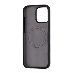 Чохол Silicone Case Full Cover with MagSafe iPhone 16 Pro Max Black - мініатюра 2