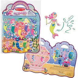 Наліпки Melissa & Doug Русалки об'ємні багаторазові (MD19413) - мініатюра 2