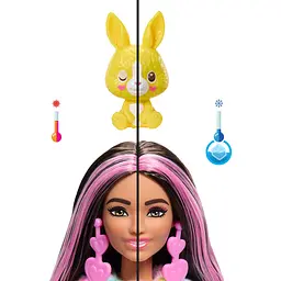 Лялька Barbie Cutie Reveal Кольорові пухнастики - кролик (HRK38) - мініатюра 5