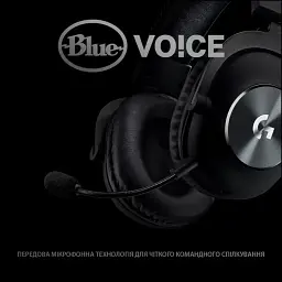 Навушники Logitech G PRO X Gaming Headset + Stand USB Black (991-000358) - мініатюра 4