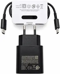 Швидкісний зарядний пристрій EP-TA800 Super Fast Charging Type-C з кабелем 1 м чорний
