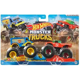 Набір Hot Wheels із 2 машинок-позашляховиків серії Monster Trucks в асортименті (FYJ64) - мініатюра 3