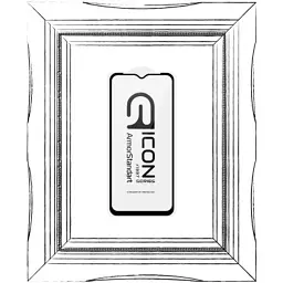 Скло захисне Armorstandart Icon OPPO A57s 4G/A57 4G/A57e 4G/A77 4G/A77s 4G Black (ARM64763) - мініатюра 3