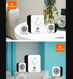 Комп'ютерні колонки 2.1 Kisonli U3000BT, Bluetooth, AUX, 5W+2x3W - мініатюра 4