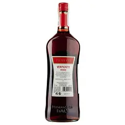 Вермут Valsa Nuovo Perlino Vermouth Rosso Filipetti 14.8% 1 л  - мініатюра 2